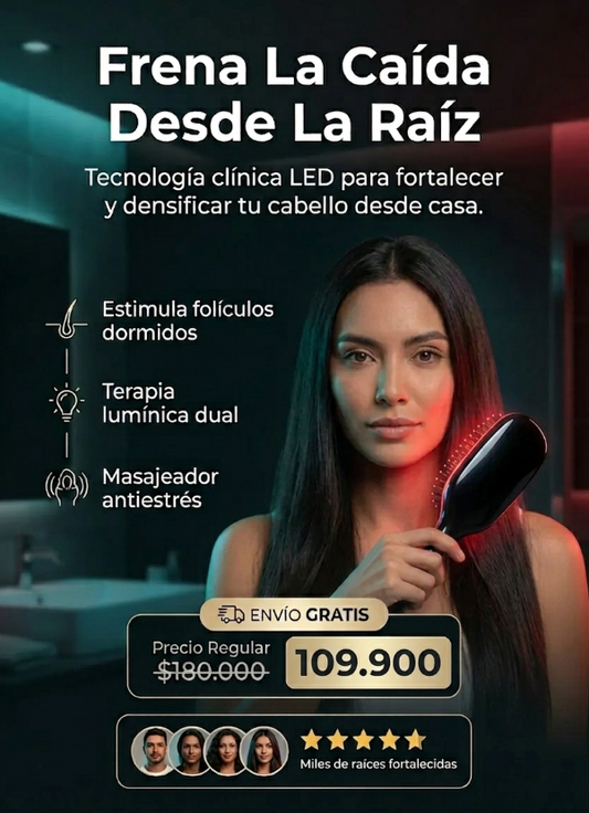 Cepillo tratamiento capilar